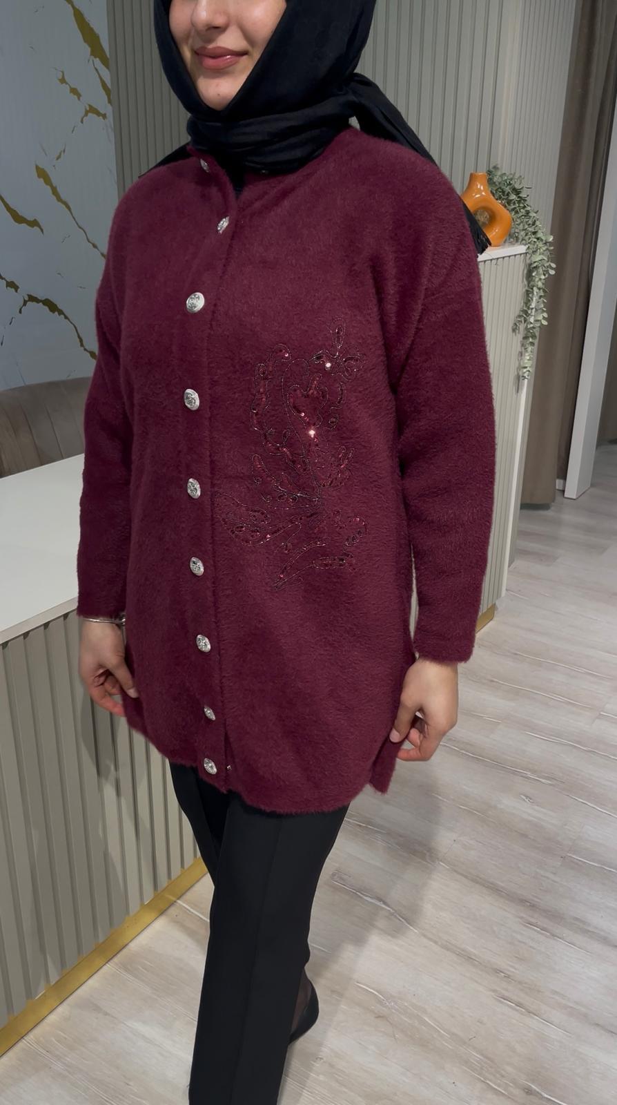 NUSS 7007 PUL DETAY ANGORA HIRKA-BORDO