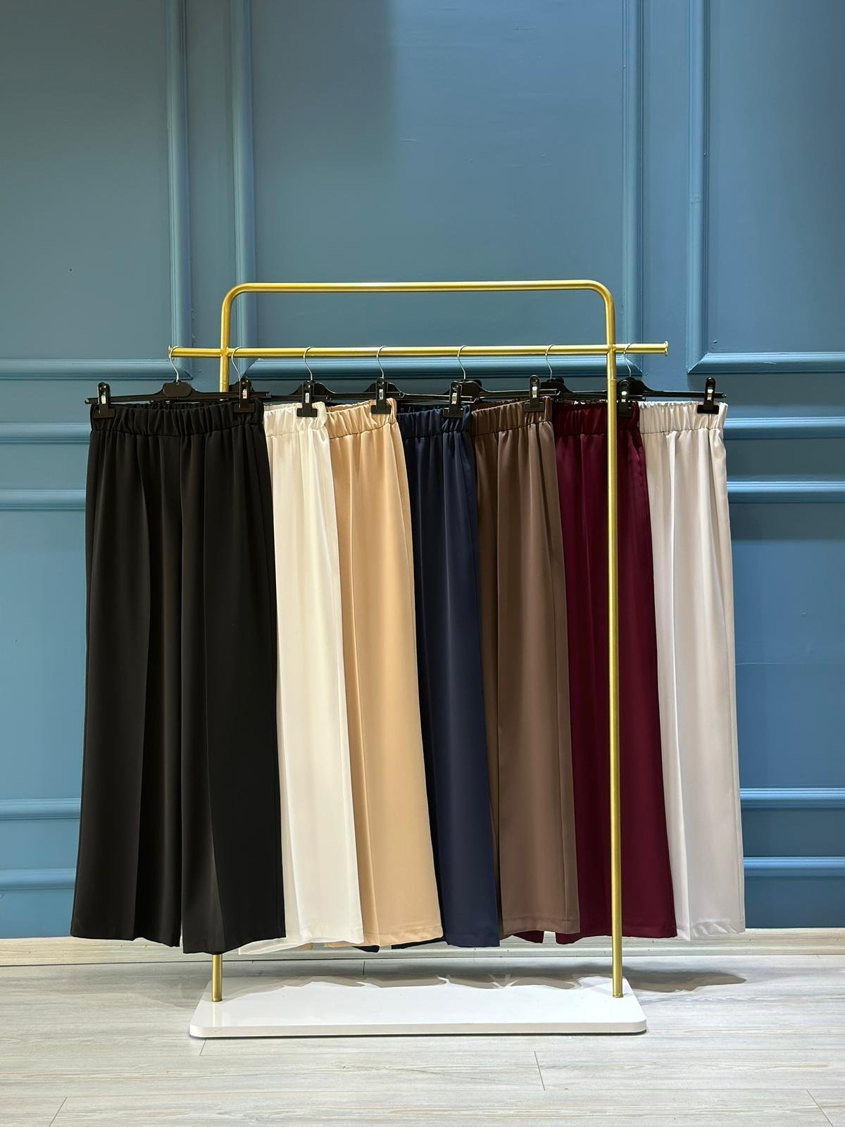 SENTEZ 05580 COLMAR BELİ LASTİKLİ GENİŞ PAÇA PANTOLON