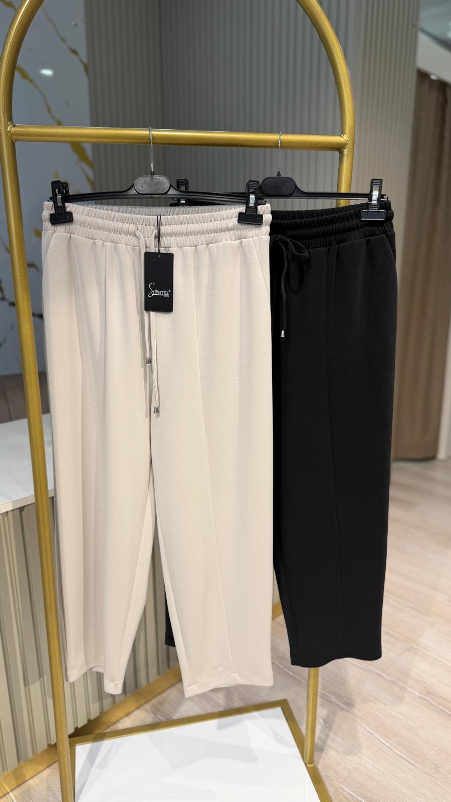 SENTEZ 5563 ASYA HAVUÇ PAÇA PANTOLON