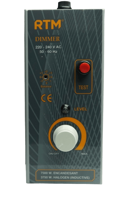 7500W Tek Faz Pano Tipi Dimmer 35A RPD-26750