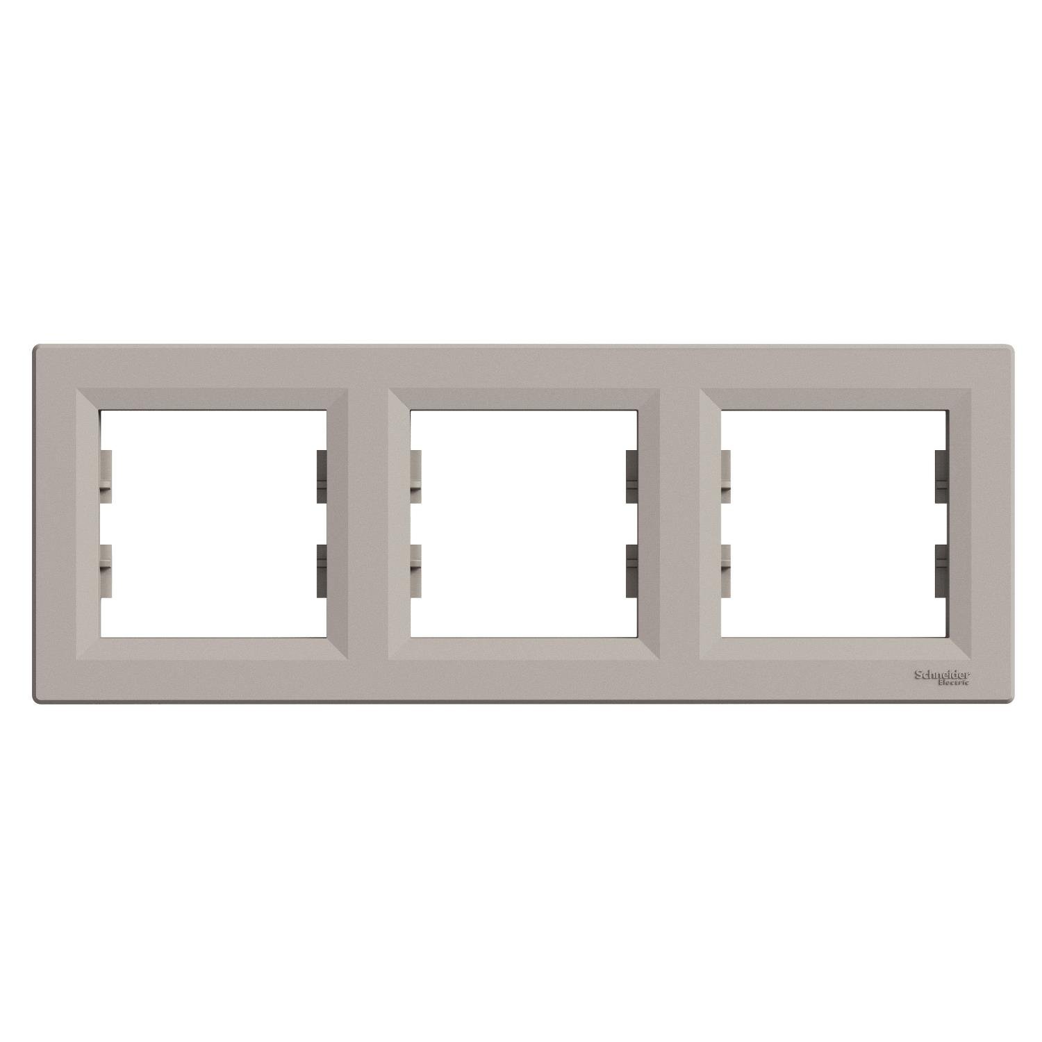 Asfora 3lü Yatay Çerçeve Bronz EPH5800369