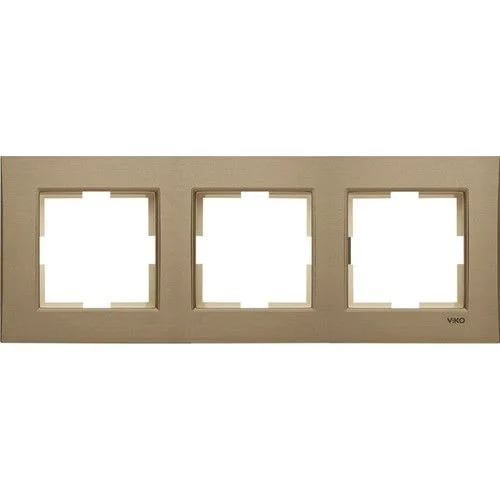 Novella Bronz Üçlü Çerçeve 92190623