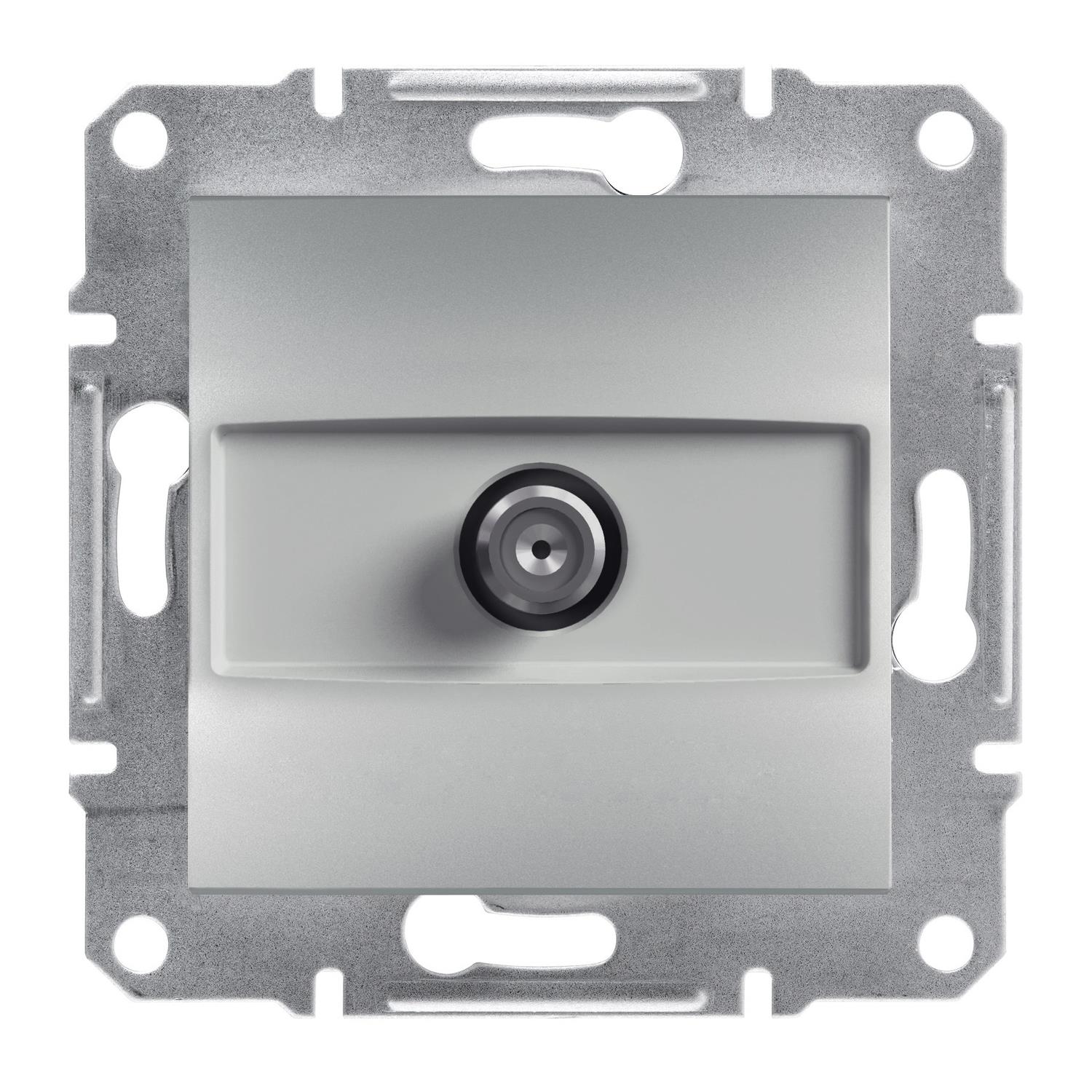 EPH3700161SchneiderSchneider Asfora Plus- Sat Konnektörü (1db), Çerçevesiz, Alüminyum EPH3700161