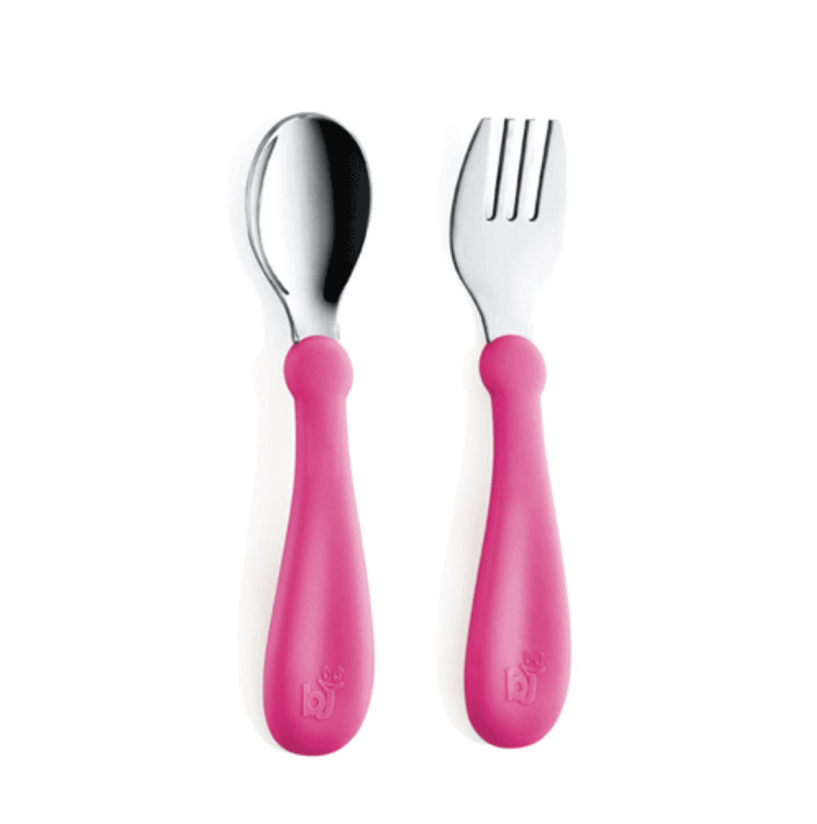 Paslanmaz Çelik Çatal Kaşık Seti Pembe