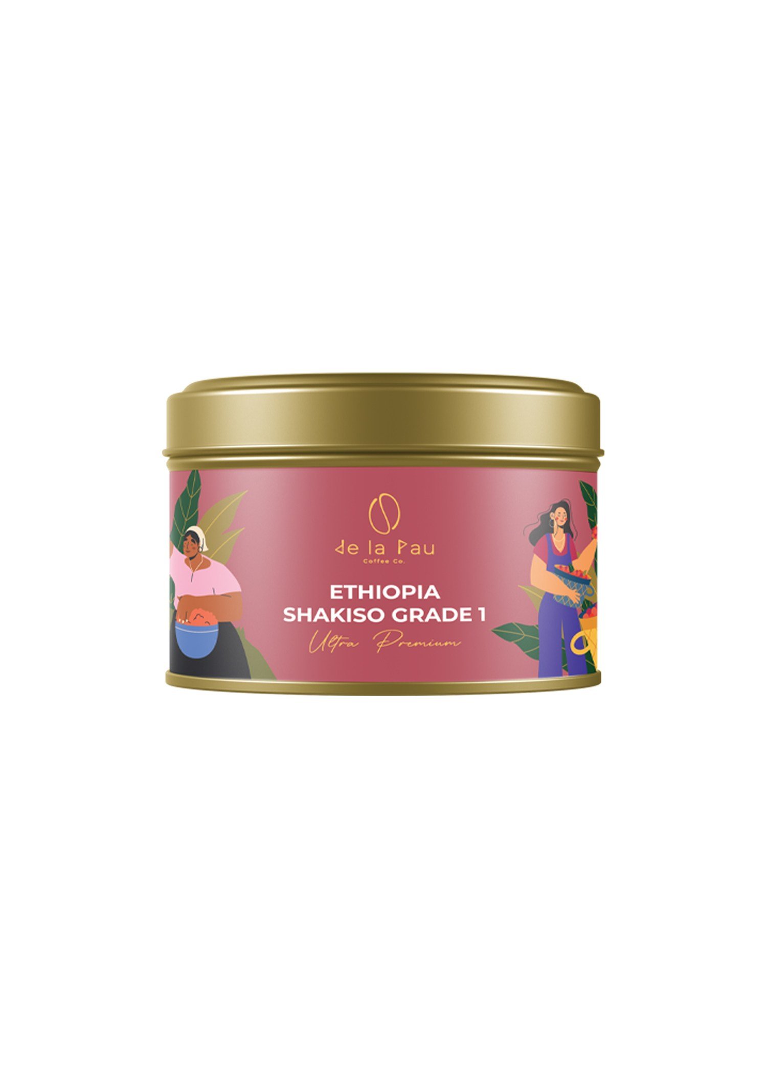 De La Pau Ethiopia Shakiso Grade1 Premium Seri Çekirdek Kahve 70 gr