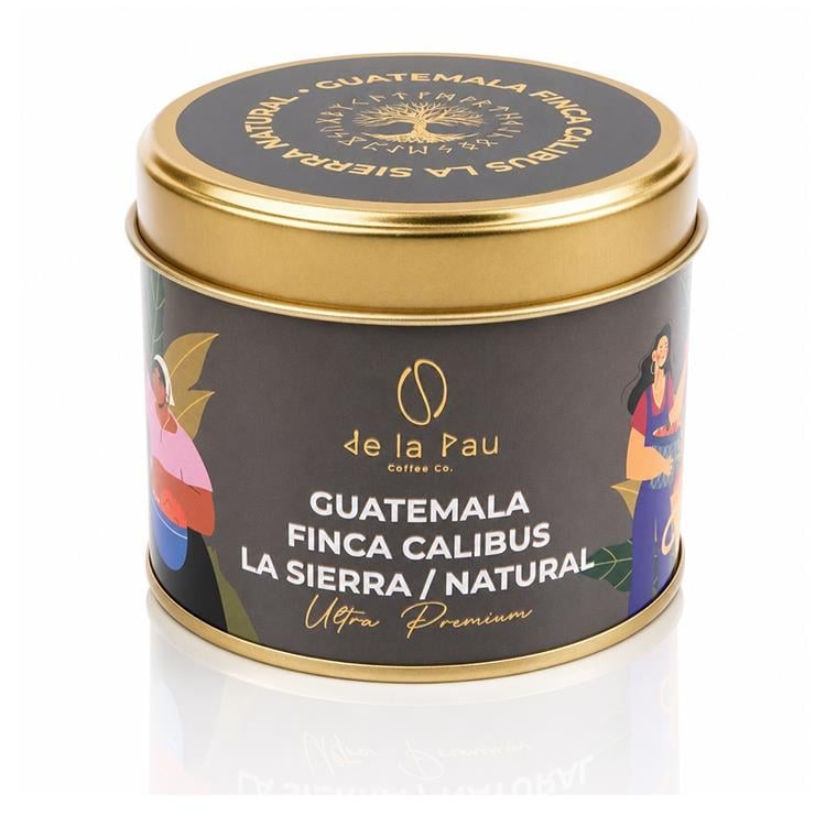 De La Pau Guatemala Finca Kalibug Natural Whole Bean Coffee 70 g