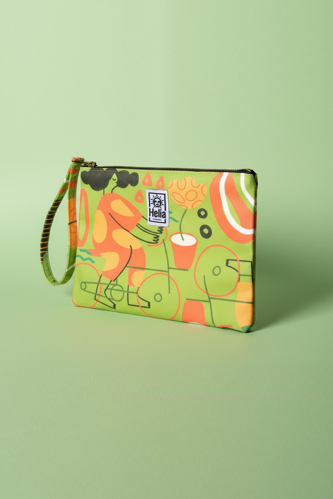HF Parakeet Clutch Bag