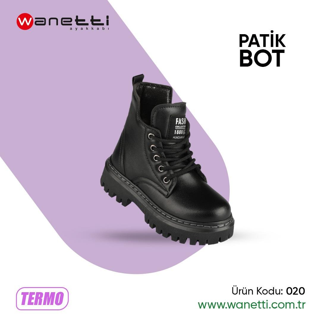 020 Termo Taban Dikişli Patik Bot