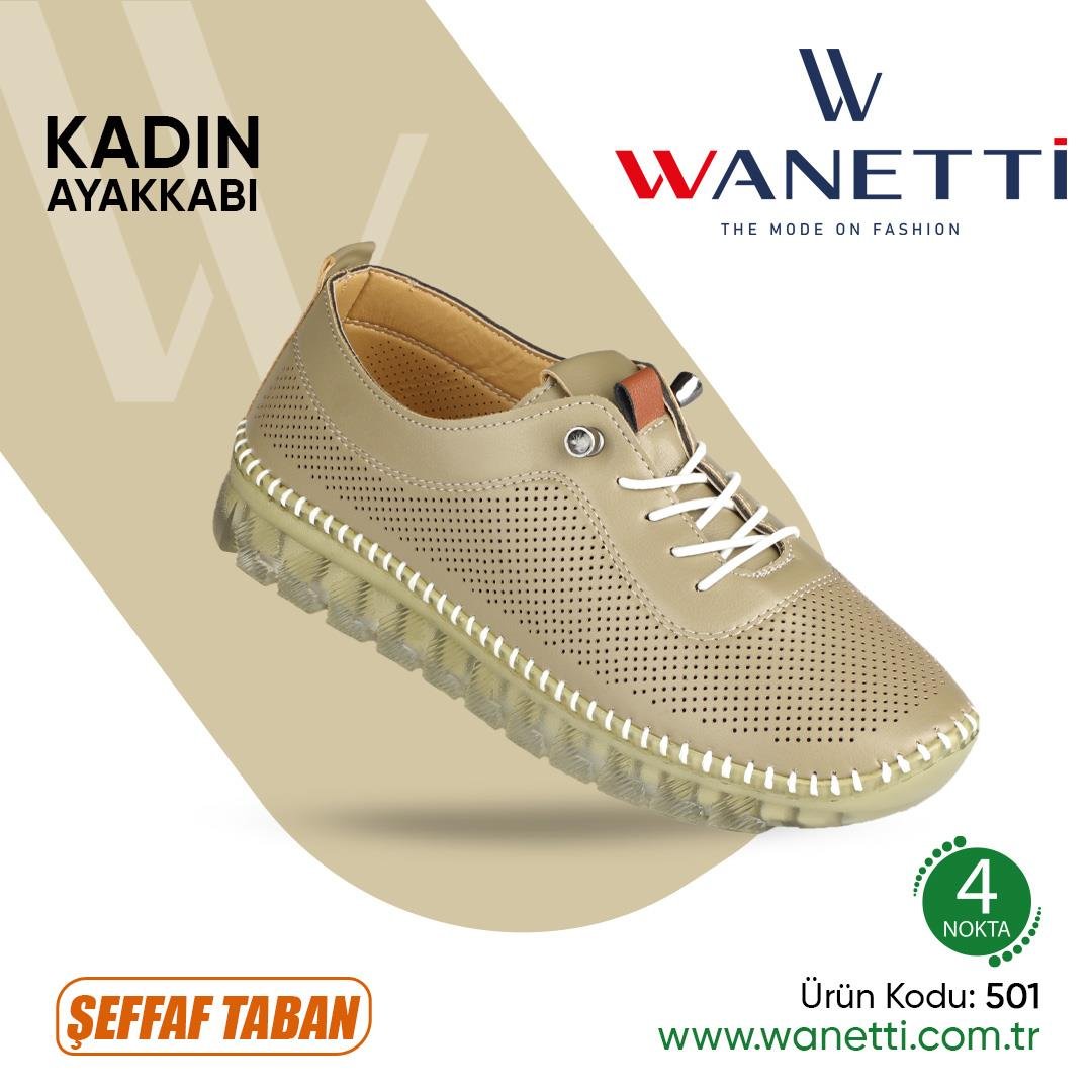 501 Şeffaf Taban Hcbaby Bayan Ayakkabı
