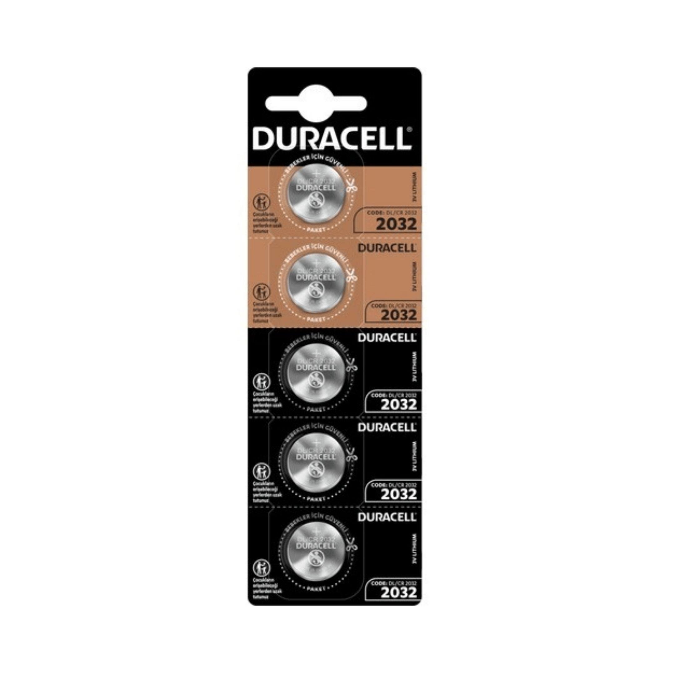 Duracell-Duracell Düğme Pil 2032 3V 5'li