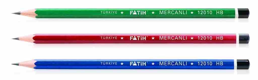 Fatih-Fatih Kurşun Kalem Mercanlı Gold x 12 Adet