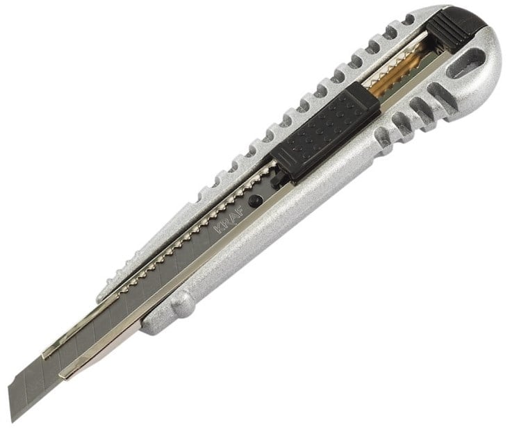Kraf-Kraf Maket Bıçağı Dar Metal Gövdeli 665g