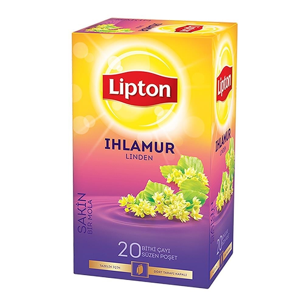 lipton-Lipton Bardak Poşet Çay Ihlamur 1.6 G X 20 Adet