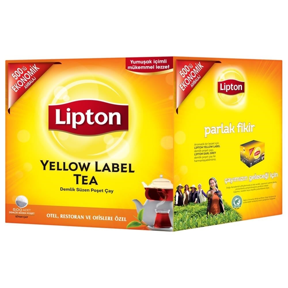 lipton-Lipton Yellow Label Demlik Poşet Çay 3.2 G X 500 Adet - Kutu