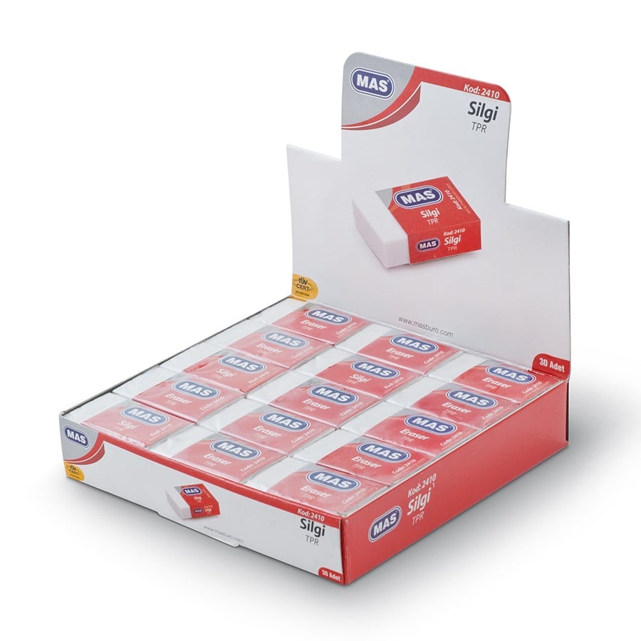 Mas-Mas 2410 Plastik Silgi 30'lu