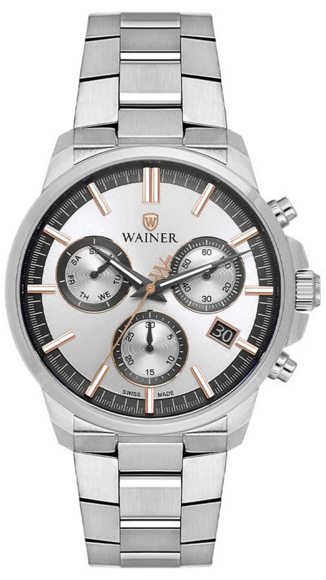 Wainer WA.16200-E Swiss Made Multifonksiyon Erkek Kol Saati