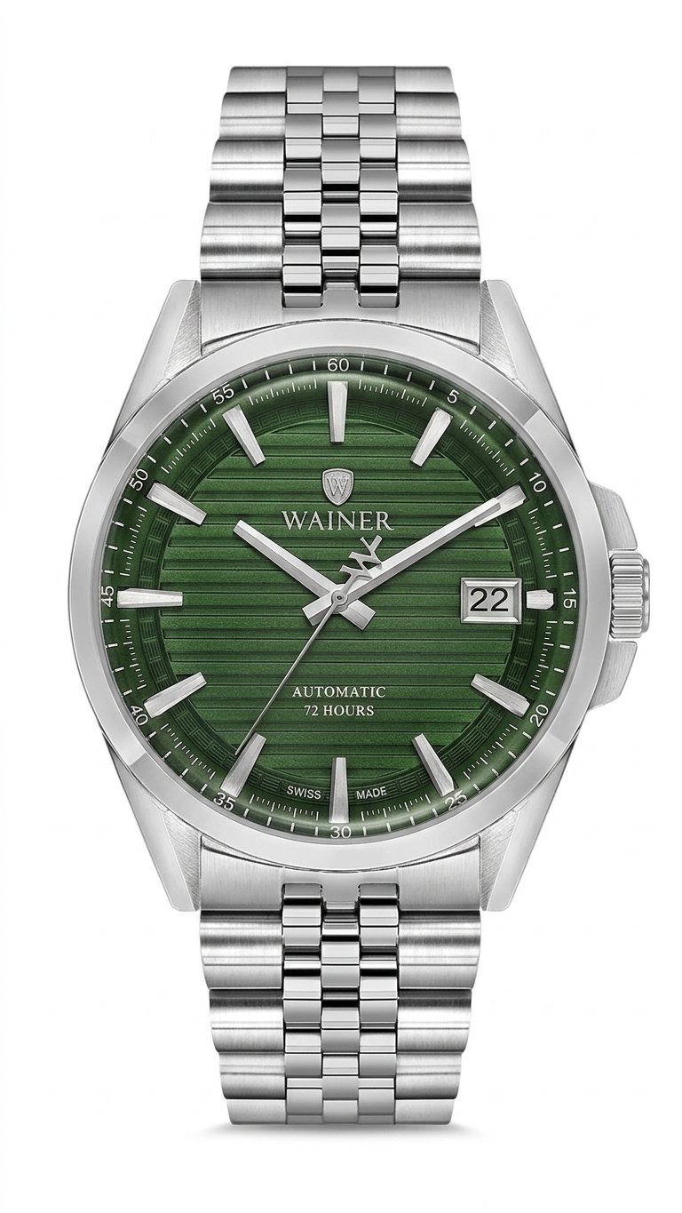 Wainer WA.25401-A Swiss Made Otomatik Erkek Kol Saati