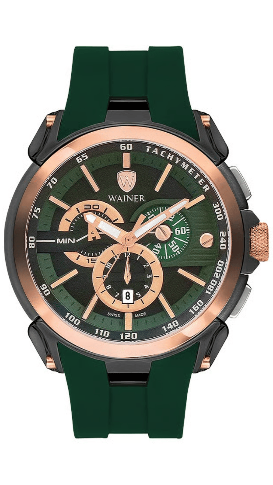 Wainer WA.16910-G Swiss Made Kronograf Erkek Kol Saati