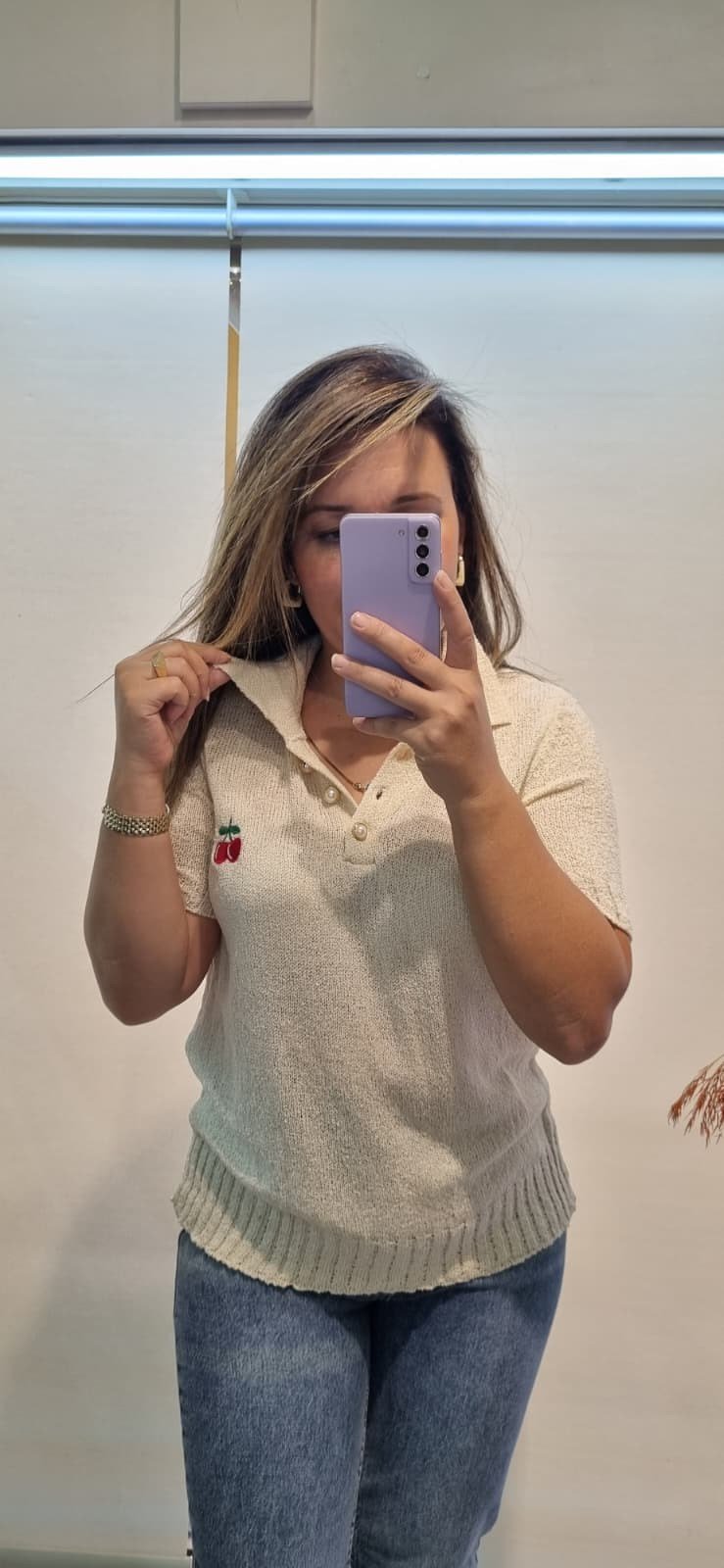 triko krem üst