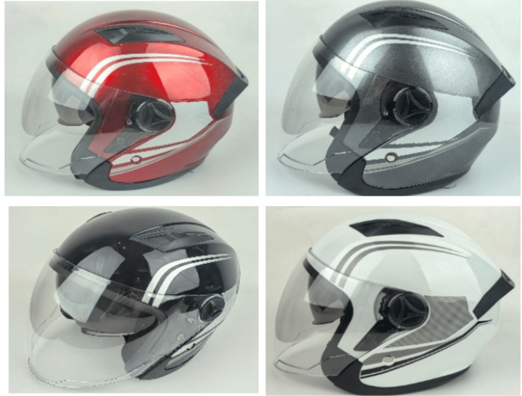 ÇENESİZ GÖZLÜKLÜ KASK 