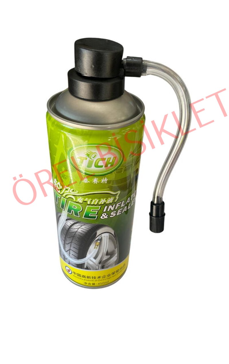 LASTİK TAMİR SPREYİ TİCH PLASTİK UÇLU (450 GR)