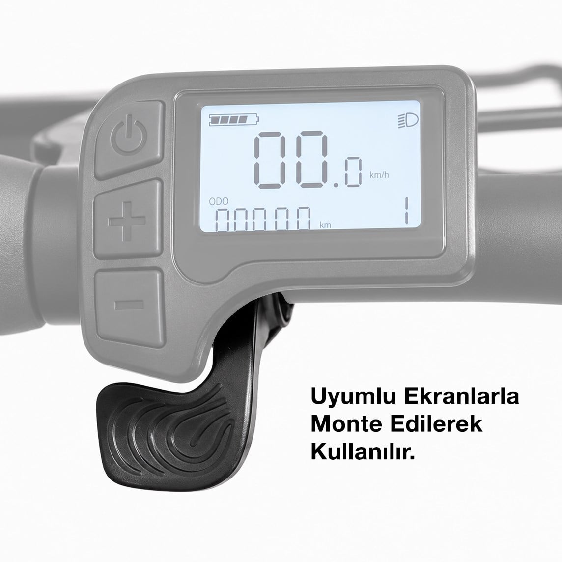 OLA YENİ MODEL Elektrikli bisiklet güç kolu - Manyetikli, KM-D2 ( EFB7 / ZUMA /EFB10 ) UYUMLUDUR 