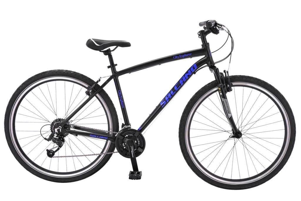 Salcano City Explorer V 24 Vites Şehir Bisikleti (170 Cm Üstü Boy)