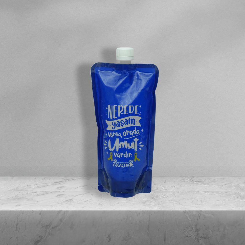 Katlanabilir Su Matarası - Lacivert