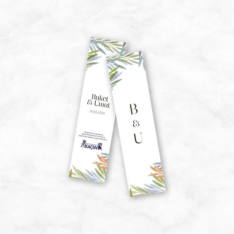 Kitap Ayracı - Renkli Dallar