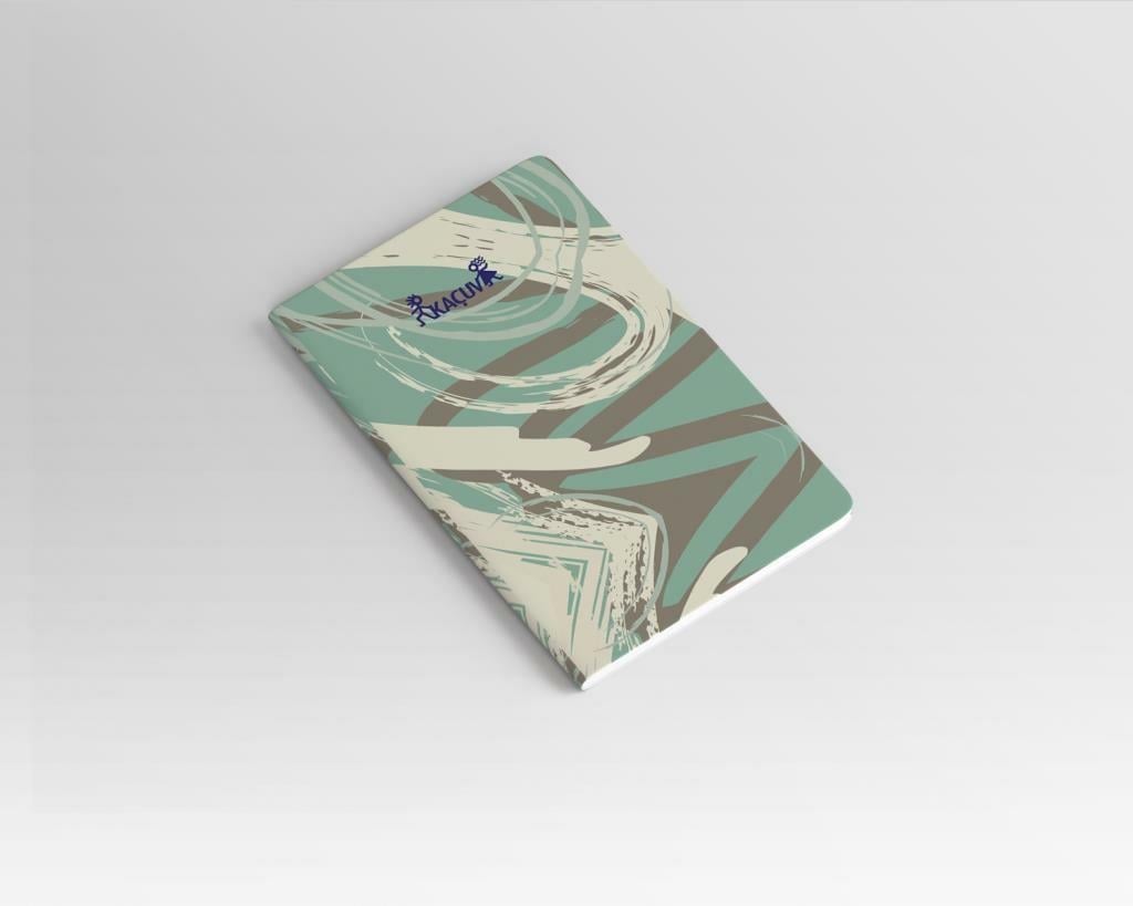 Renkli Not Defteri Küçük Boy Çizgisiz - K4