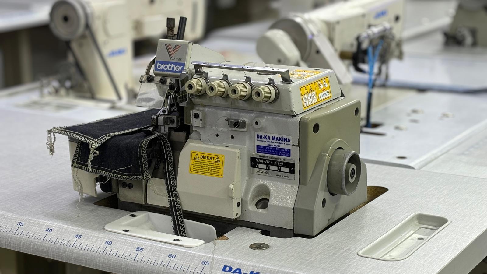 BROTHER MA4-V61A 5 thread overlock sewing machine