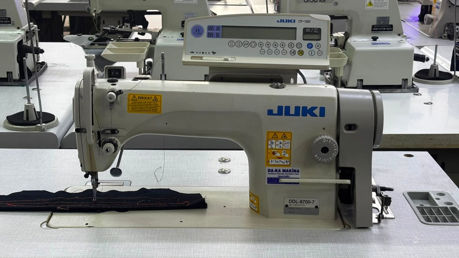 JUKI DDL-8700-7 | SC-920 | CP-180 Elektronik tak tak makinesi