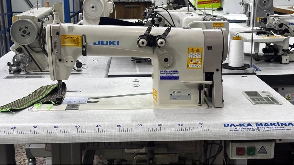 JUKI MH-380 2 İğne zincir dikiş makinesi