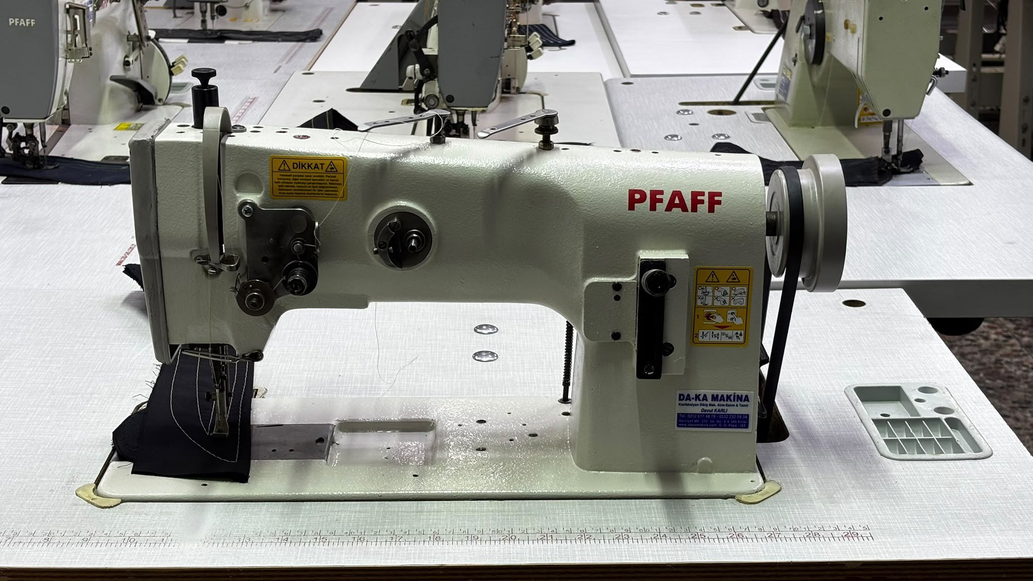 PFAFF 1245 Çift papuç dikiş makinesi