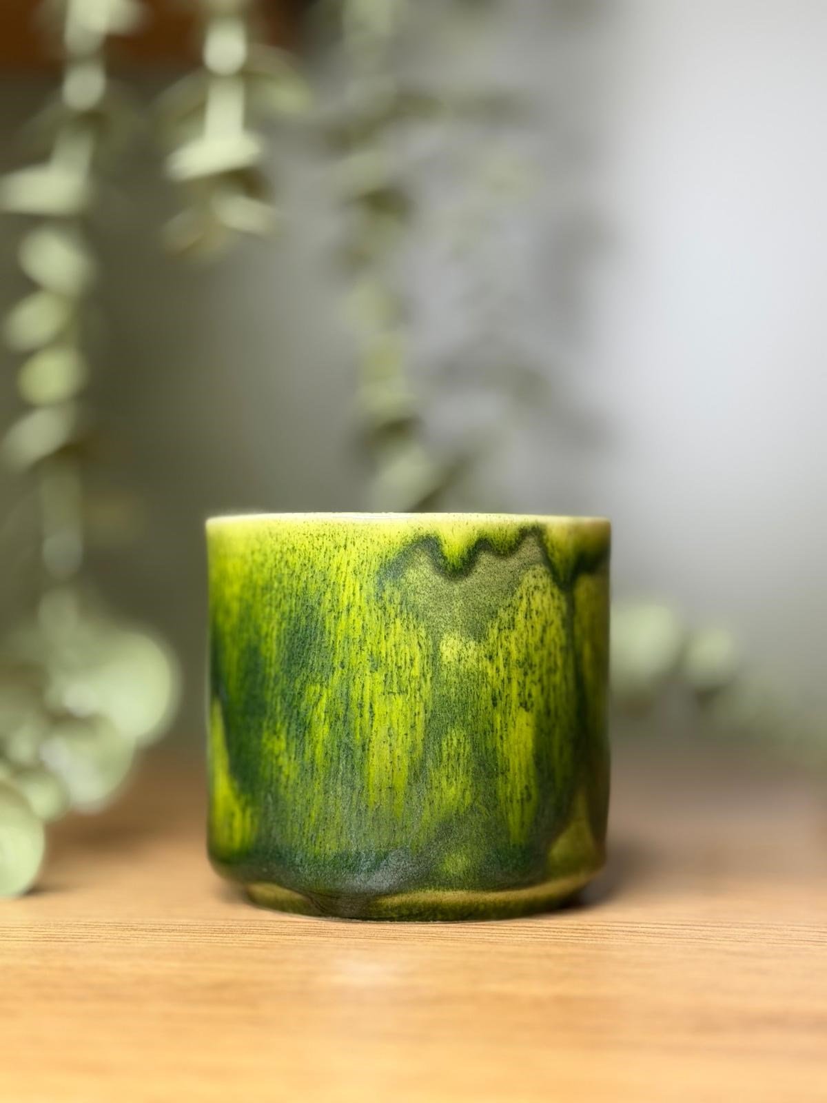DARK MATCHA DOCE YÜKSEK DERECE ARTİSTİK SIR STONEWARE