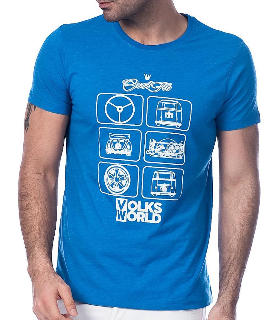 Scorp Graphics Volks World Baskılı Erkek Tişört