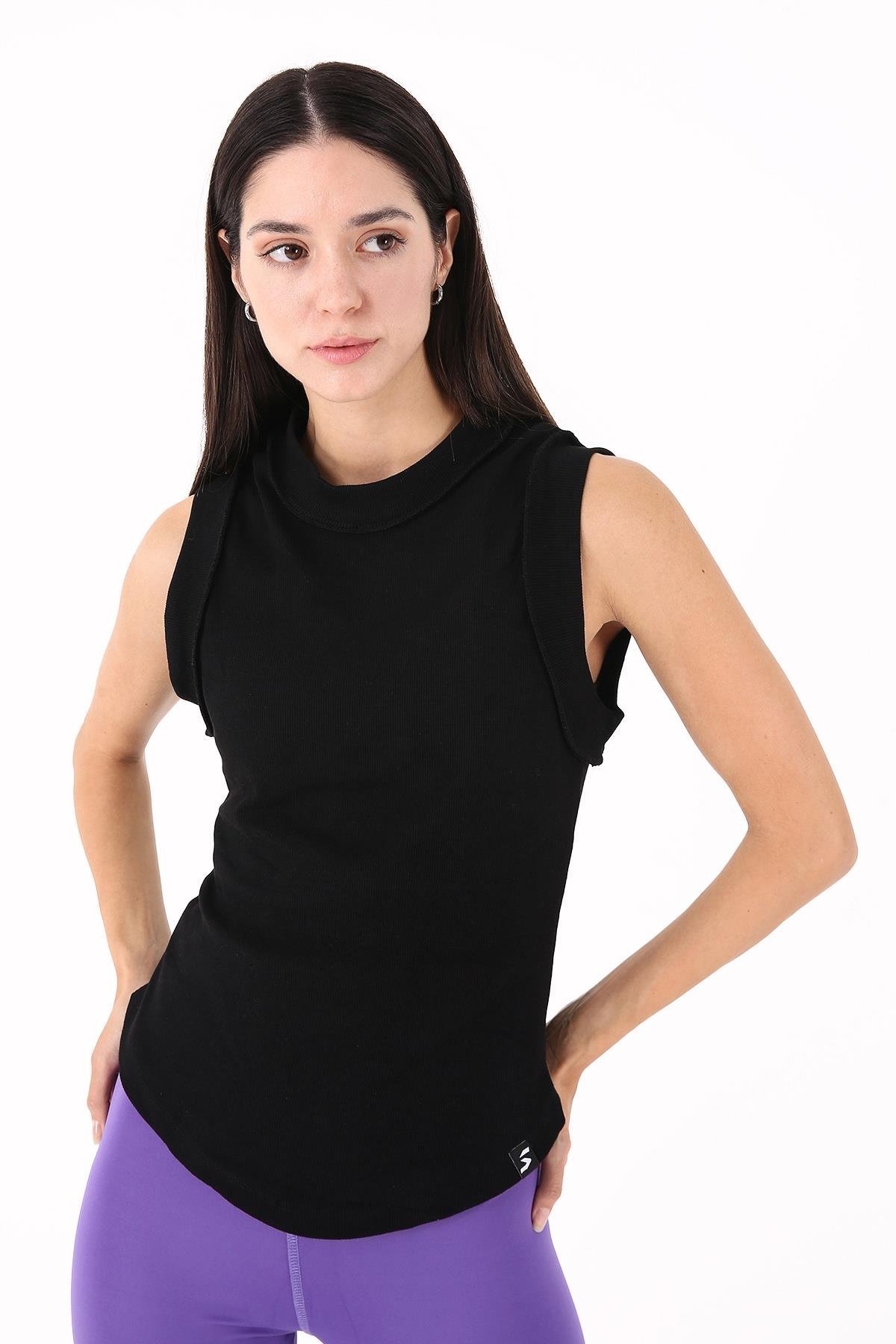 Scorp Outee Kadın Atlet Siyah