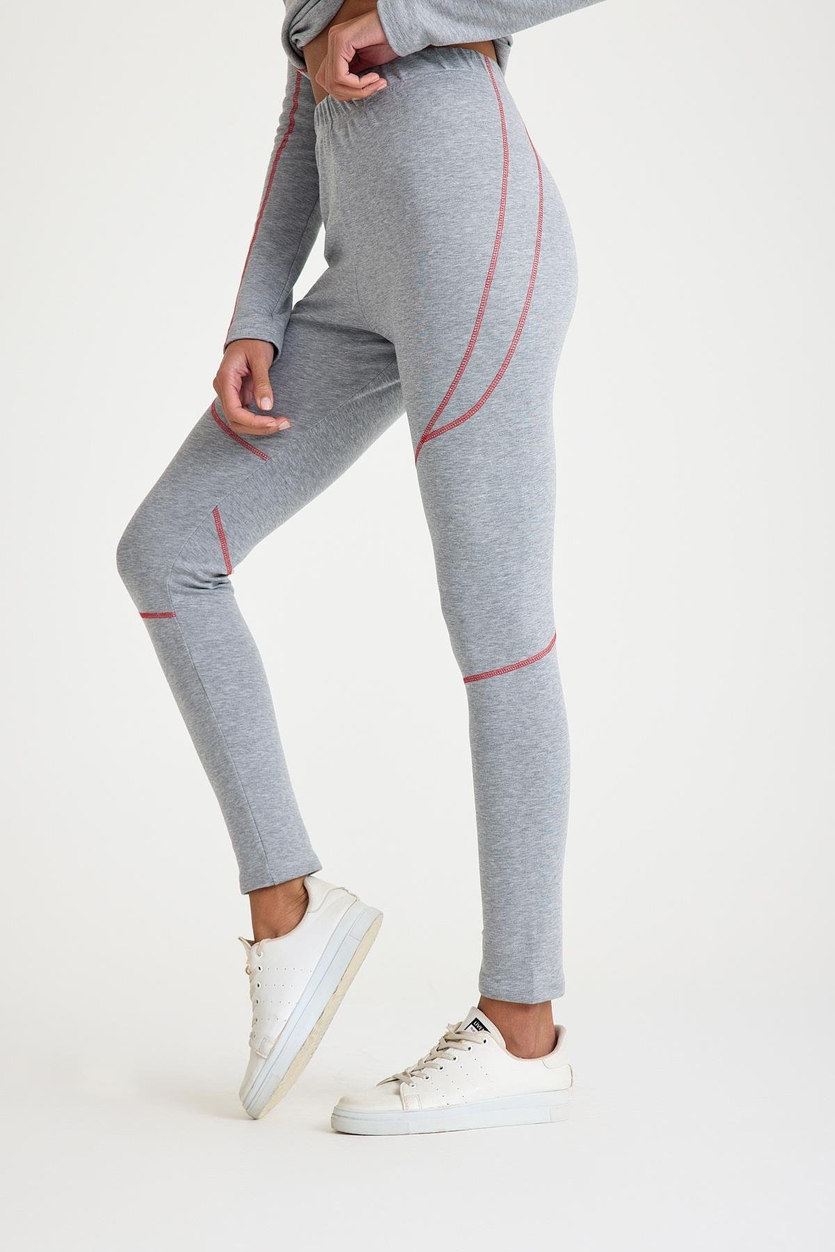 Scorp Thermo-Fit Extreme Kadın Termal İçlik Alt Kayak İçliği Gri