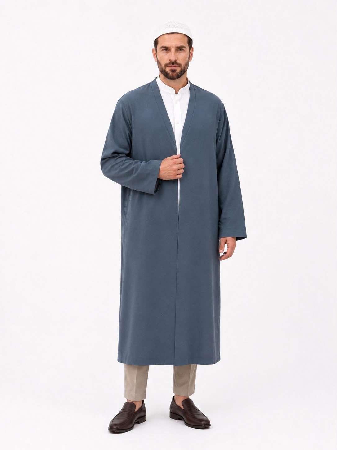 AEROBİN KUMAŞ LÜKS NAMAZ CÜBBESİ-GRİAEROBİN KUMAŞ LÜKS NAMAZ CÜBBESİAEROBİNCB-SH01CÜBBE MODELLERİSUFFA