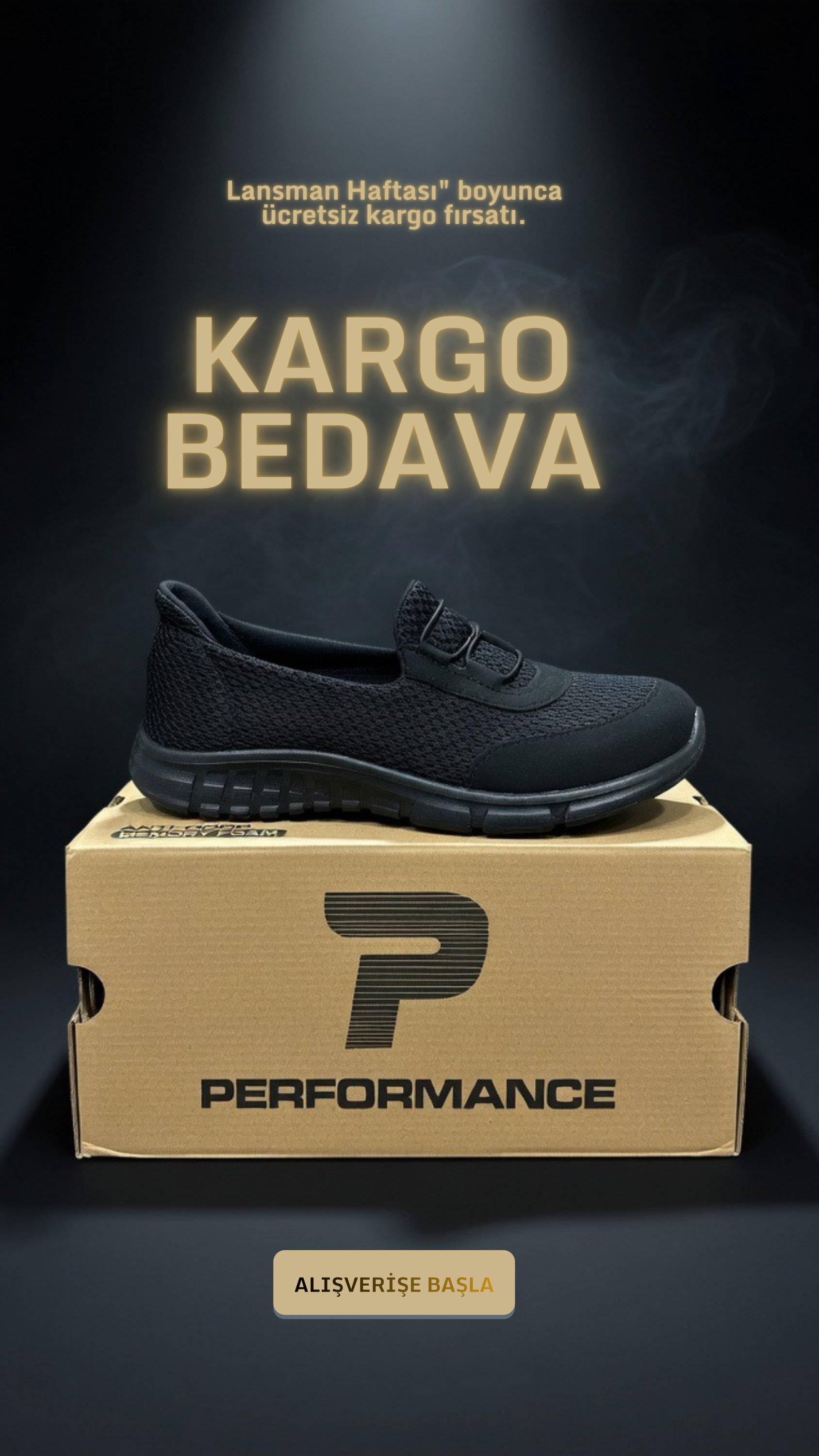 PERFORMANCE AirStep BulutYürüyüş - Kadın Hafif Nefes Alabilen Ortopedik Tabanlı Memory Foam Günlük Yürüyüş Ayakkabısı