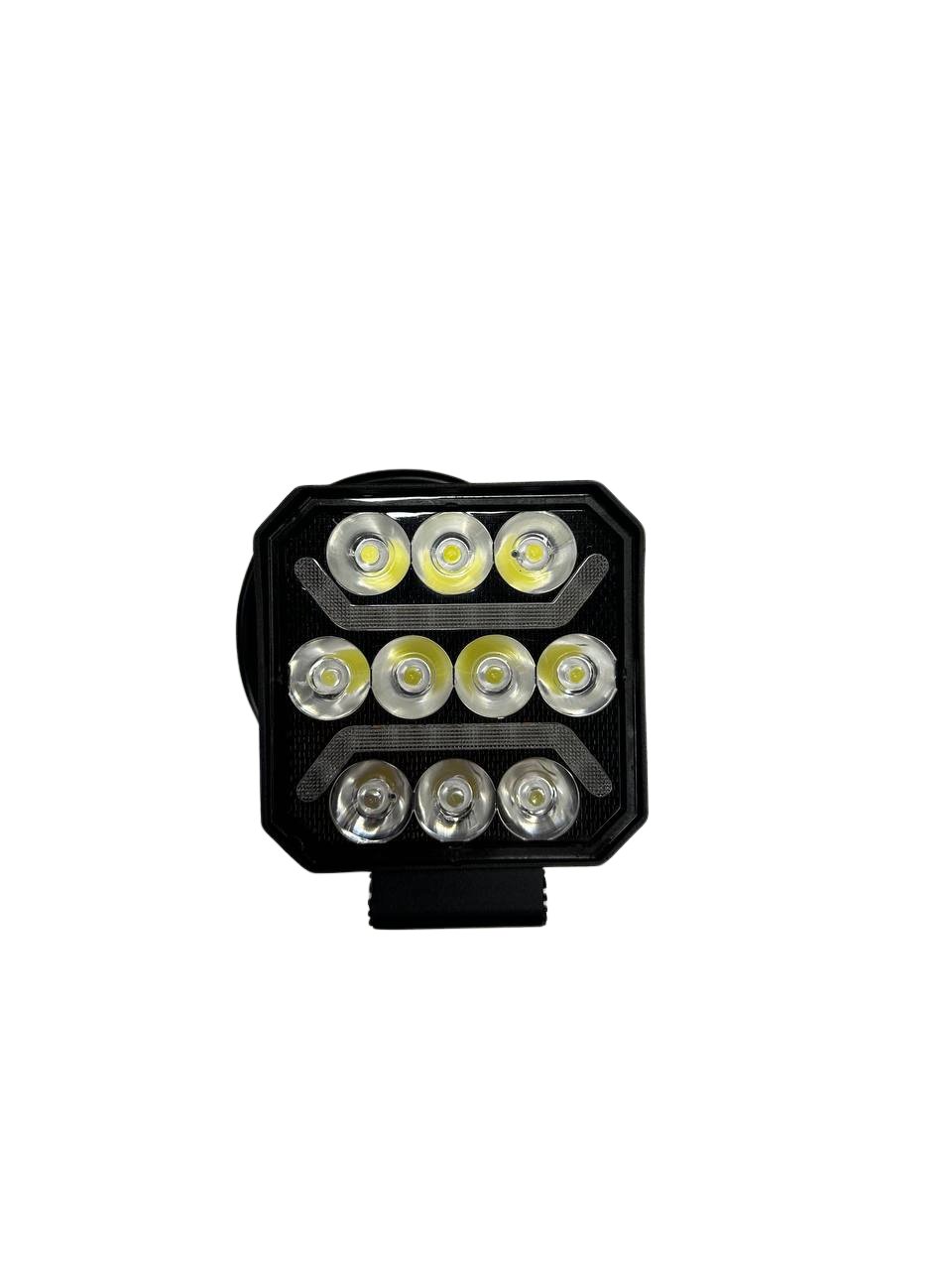 15W Kare 10 Ledli Amber Off-Road Ledi