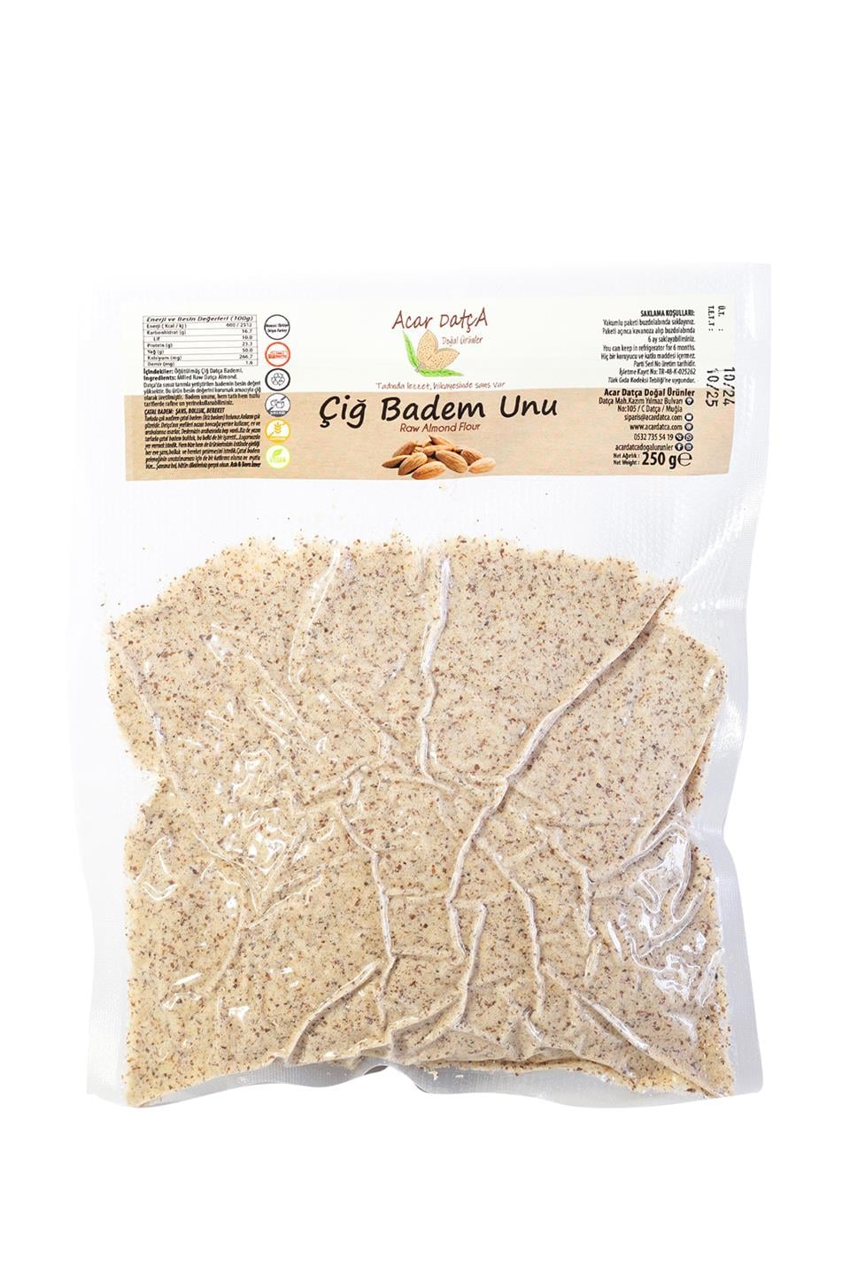 Çiğ Badem Unu 250 gr