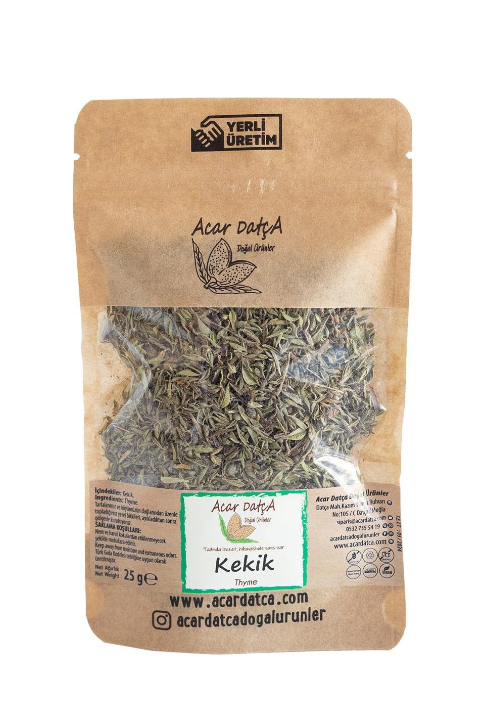 Kekik 25 gr