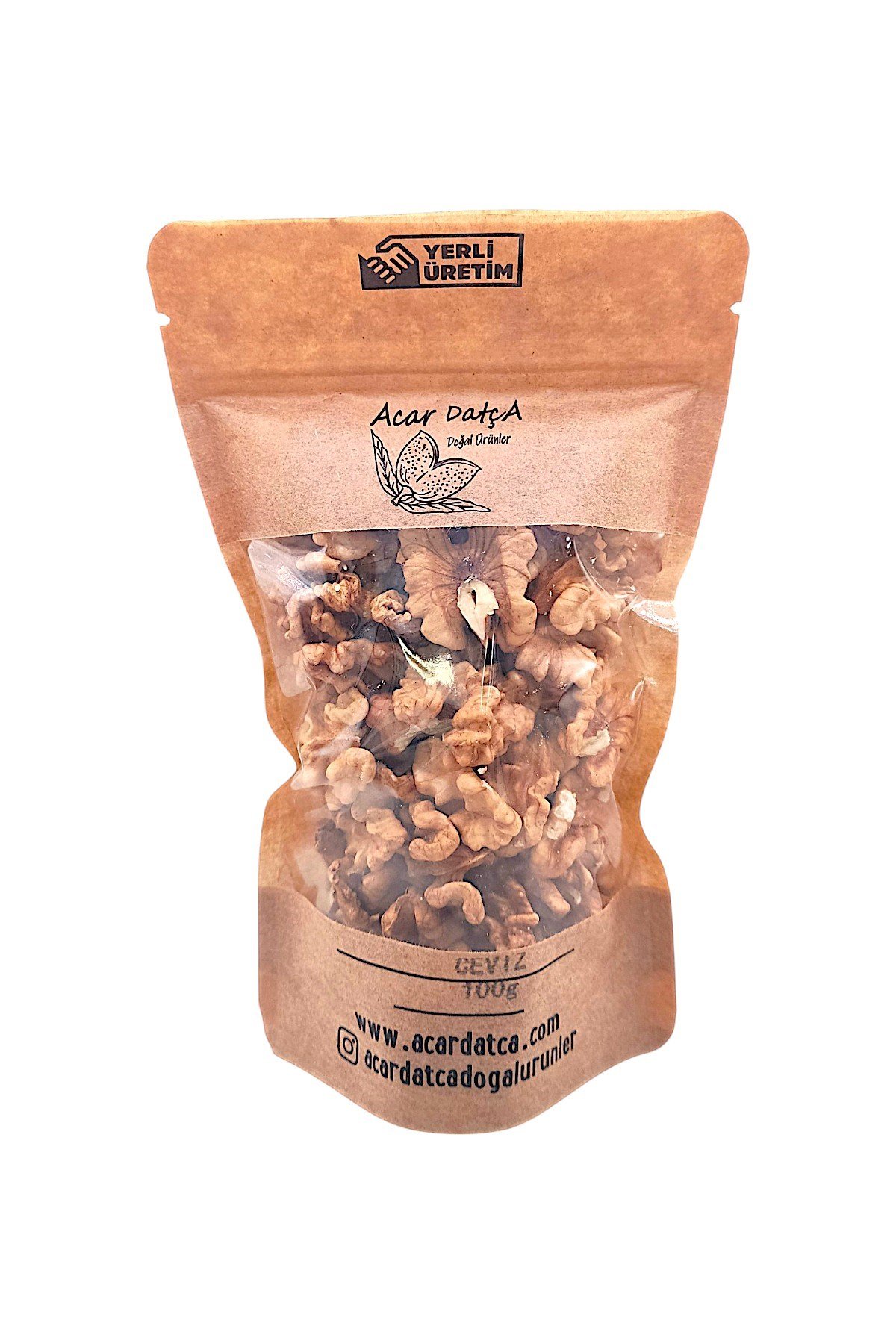 Yerli Çiğ Ceviz İçi 100 gr (Chandler)