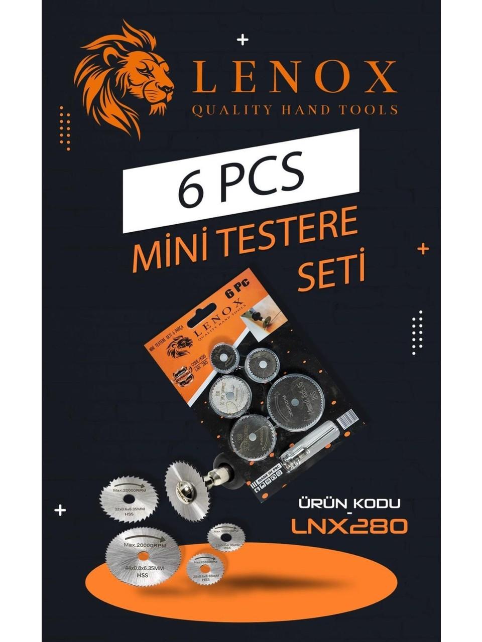 Lenox 6 lı mini testere seti