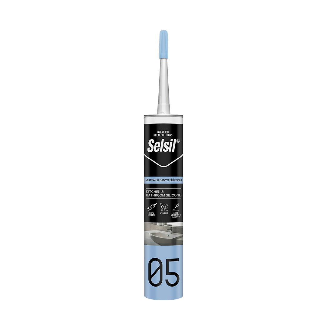 Selsil 05 Mutfak Duşakabin Silikonu Şeffaf 280 ml