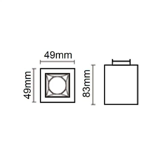 Jupiter Led Tavan Armatürü LC603 S