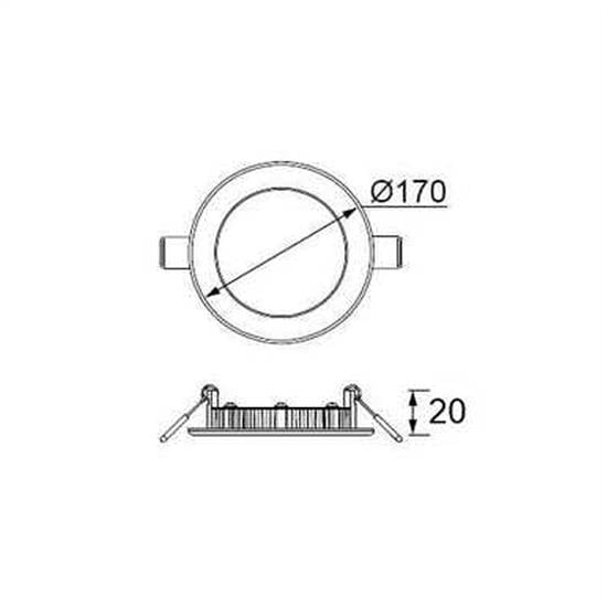 Jupiter Sıva Altı Led Panel LD472 S