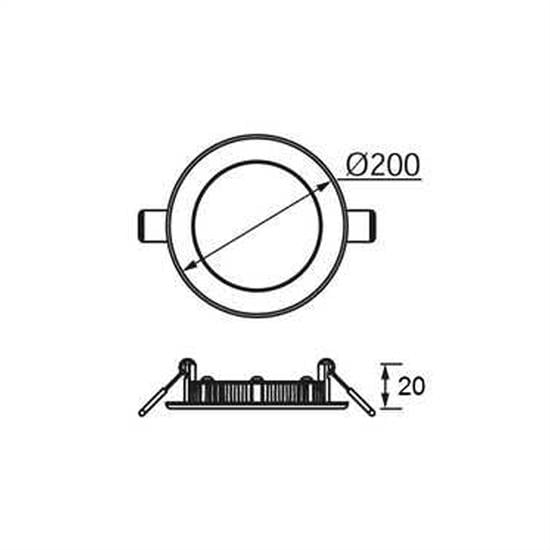 Jupiter Sıva Altı Led Panel LD474 S