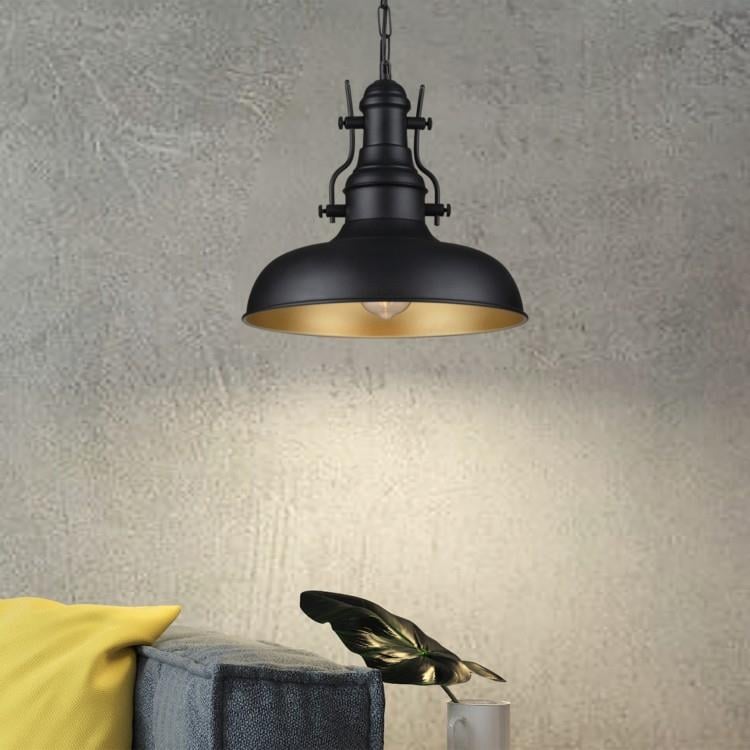 Moda Aydınlatma Dekoratif Retro Sarkıt Armatür Siyah&Gold MD-S 4402-21